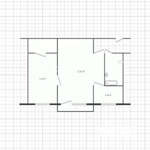 2-к квартира, вторичка, 45м2, 5/5 этаж
