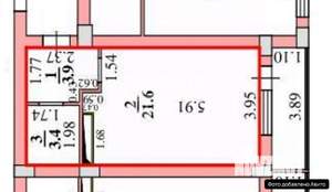 1-к квартира, вторичка, 29м2, 7/17 этаж