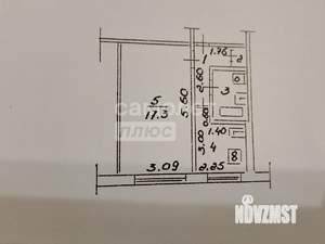 1-к квартира, вторичка, 31м2, 1/3 этаж