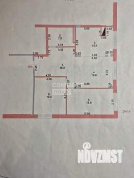 3-к квартира, вторичка, 99м2, 4/5 этаж