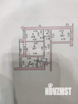 3-к квартира, вторичка, 79м2, 8/10 этаж