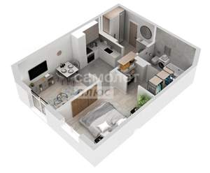 2-к квартира, вторичка, 47м2, 16/17 этаж