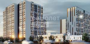 1-к квартира, сданный дом, 37м2, 17/20 этаж