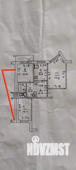 3-к квартира, вторичка, 72м2, 7/9 этаж