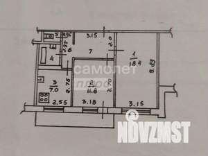 2-к квартира, вторичка, 50м2, 10/10 этаж
