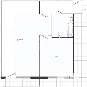 1-к квартира, вторичка, 31м2, 5/5 этаж