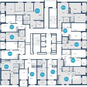3-к квартира, вторичка, 102м2, 19/22 этаж