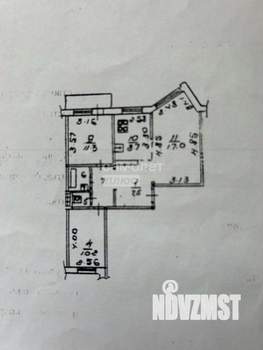 3-к квартира, вторичка, 63м2, 6/10 этаж