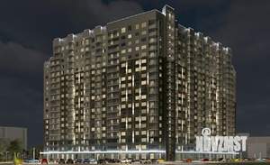 2-к квартира, строящийся дом, 57м2, 3/19 этаж