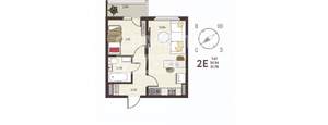 1-к квартира, вторичка, 32м2, 13/18 этаж