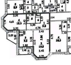 2-к квартира, вторичка, 59м2, 15/19 этаж