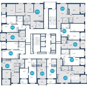 1-к квартира, вторичка, 50м2, 14/22 этаж
