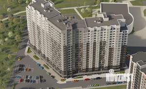 1-к квартира, строящийся дом, 46м2, 8/19 этаж