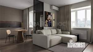 1-к квартира, вторичка, 42м2, 21/25 этаж