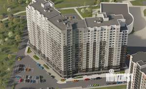 1-к квартира, строящийся дом, 46м2, 16/19 этаж