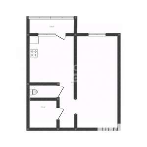 1-к квартира, вторичка, 38м2, 2/10 этаж