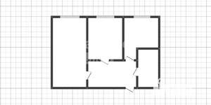 2-к квартира, вторичка, 40м2, 1/5 этаж
