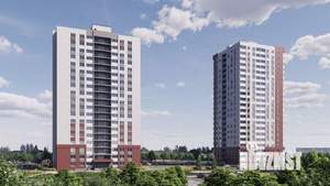 2-к квартира, строящийся дом, 64м2, 18/19 этаж
