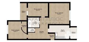 3-к квартира, вторичка, 99м2, 10/10 этаж