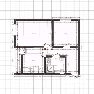 2-к квартира, вторичка, 50м2, 2/3 этаж