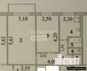 2-к квартира, вторичка, 44м2, 5/5 этаж