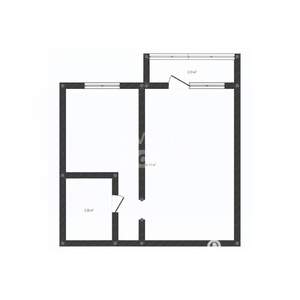 1-к квартира, вторичка, 35м2, 5/10 этаж