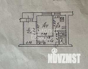 2-к квартира, вторичка, 48м2, 4/10 этаж