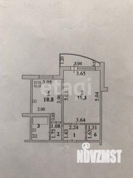 1-к квартира, вторичка, 41м2, 10/10 этаж