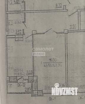 1-к квартира, вторичка, 47м2, 11/21 этаж