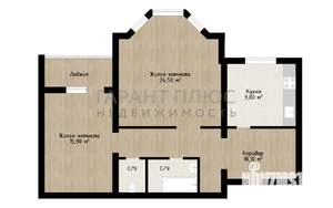 2-к квартира, вторичка, 74м2, 6/12 этаж