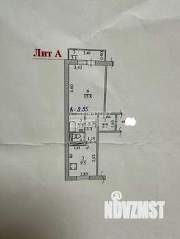1-к квартира, вторичка, 35м2, 1/5 этаж
