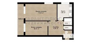 2-к квартира, вторичка, 50м2, 4/12 этаж