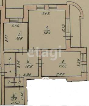 2-к квартира, вторичка, 95м2, 11/11 этаж