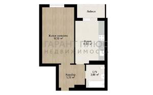 1-к квартира, вторичка, 43м2, 13/21 этаж