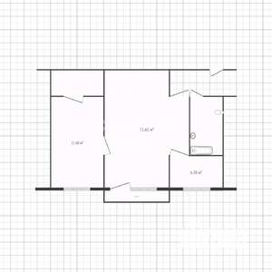 2-к квартира, вторичка, 46м2, 5/5 этаж