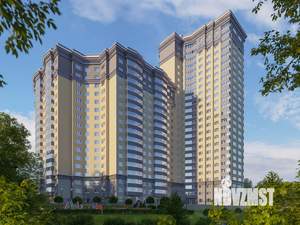 2-к квартира, строящийся дом, 54м2, 6/25 этаж