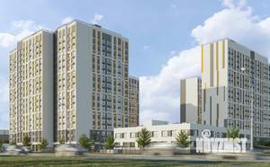 2-к квартира, сданный дом, 72м2, 4/17 этаж