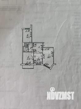 3-к квартира, вторичка, 63м2, 9/9 этаж