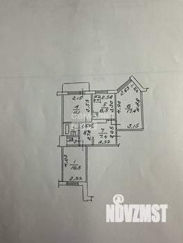 3-к квартира, вторичка, 63м2, 2/9 этаж