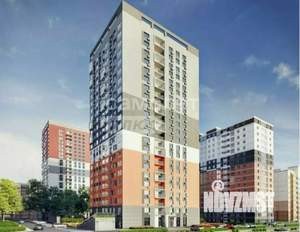2-к квартира, строящийся дом, 64м2, 20/22 этаж