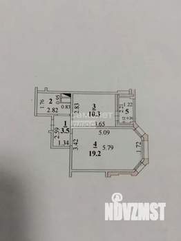 1-к квартира, вторичка, 37м2, 4/18 этаж