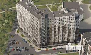 2-к квартира, строящийся дом, 61м2, 18/19 этаж