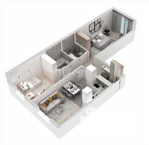 3-к квартира, вторичка, 62м2, 2/17 этаж
