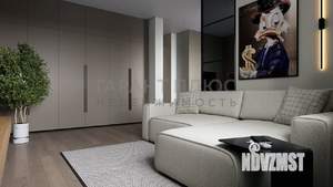 1-к квартира, вторичка, 42м2, 21/25 этаж