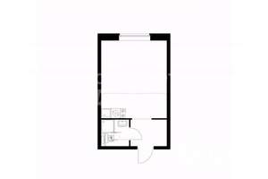 Студия квартира, вторичка, 21м2, 2/5 этаж