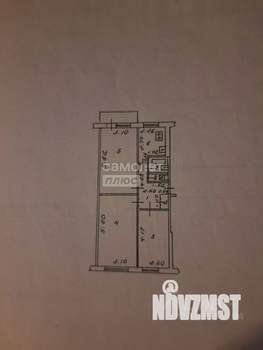 3-к квартира, вторичка, 63м2, 5/5 этаж