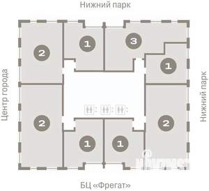 1-к квартира, вторичка, 47м2, 15/25 этаж