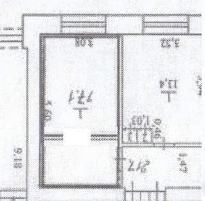 1-к квартира, вторичка, 17м2, 8/9 этаж