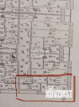 2-к квартира, вторичка, 52м2, 14/17 этаж