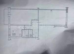 2-к квартира, вторичка, 47м2, 1/5 этаж